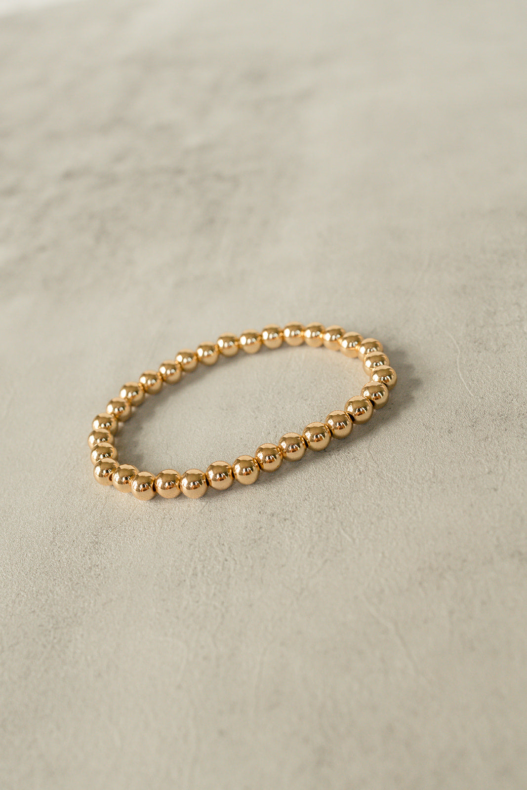 Gold Beaded Bracelet