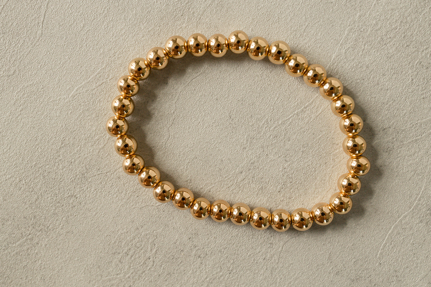 Gold Beaded Bracelet