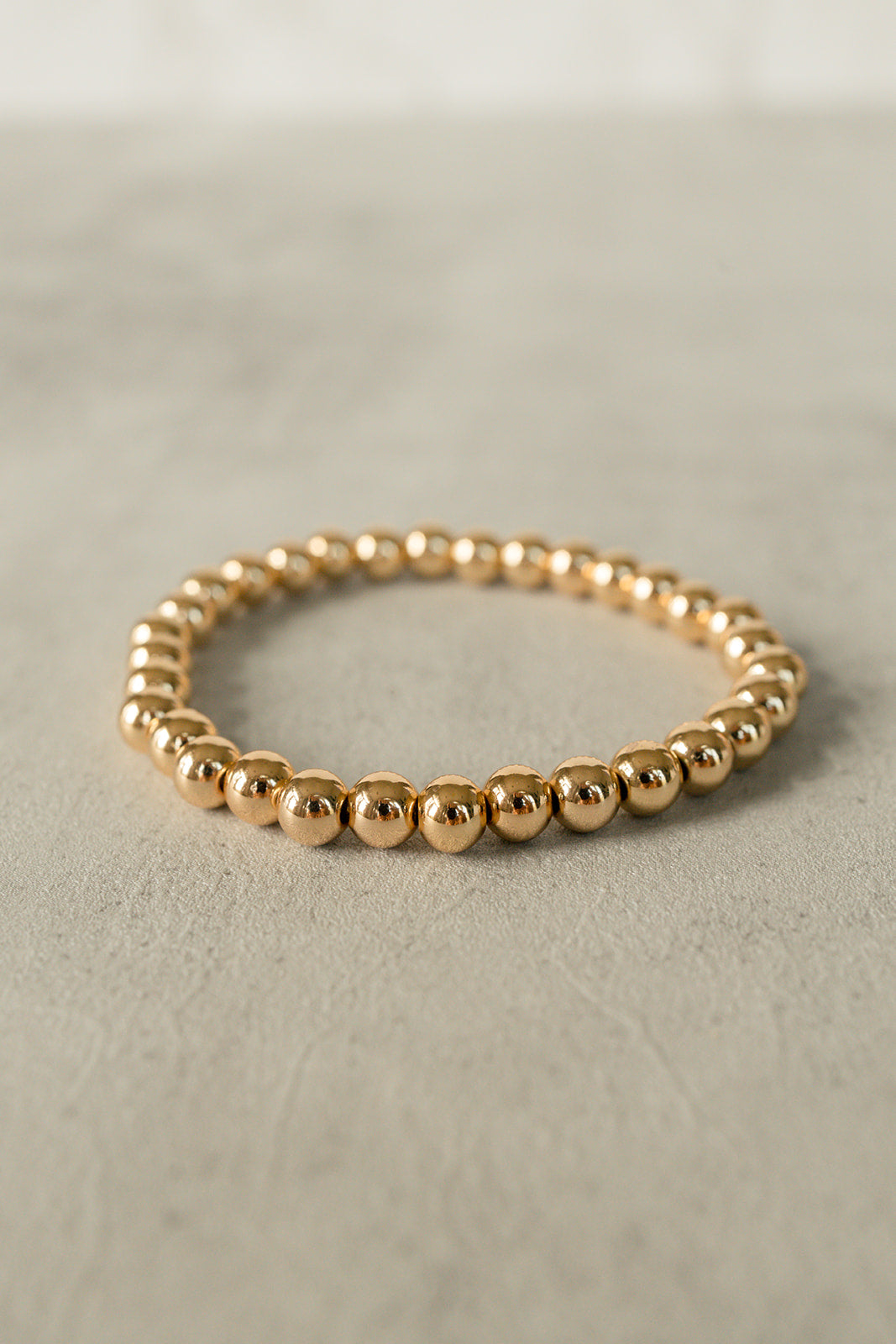 Gold Beaded Bracelet