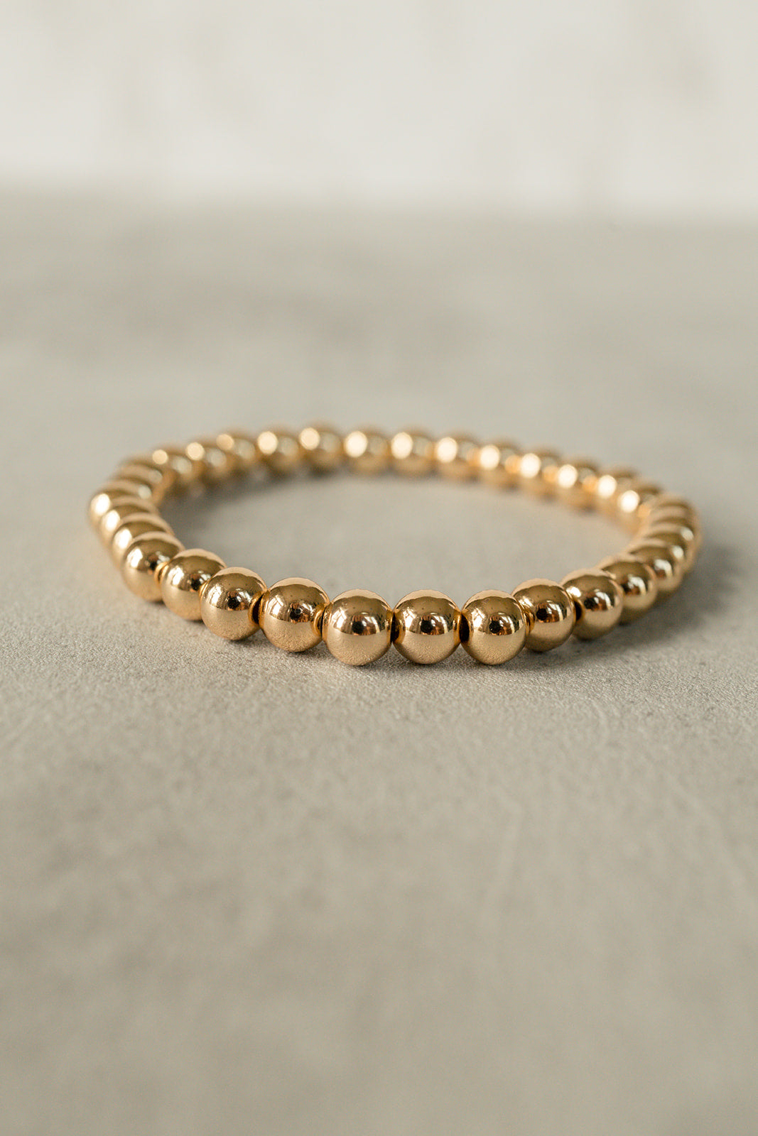 Gold Beaded Bracelet