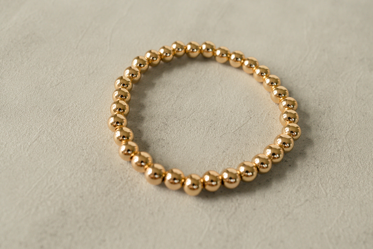 Gold Beaded Bracelet