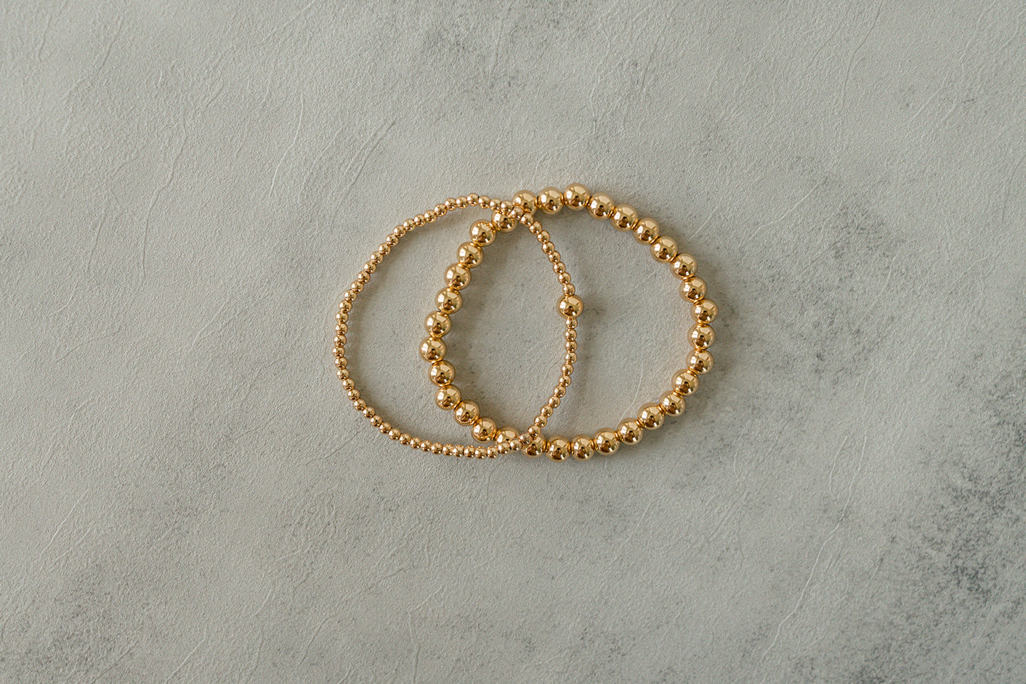 Gold Beaded Bracelet
