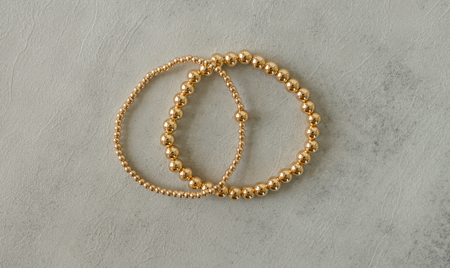 Gold Beaded Bracelet