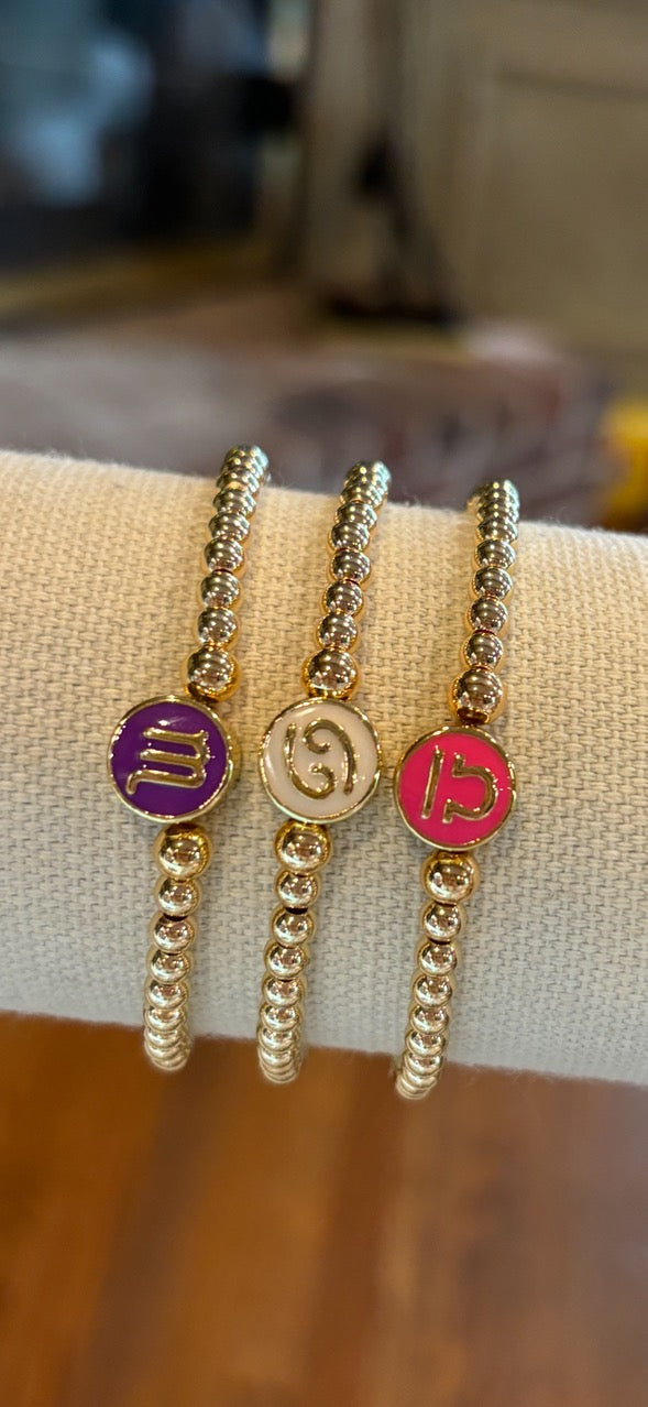 Golden Zodiac Bracelet