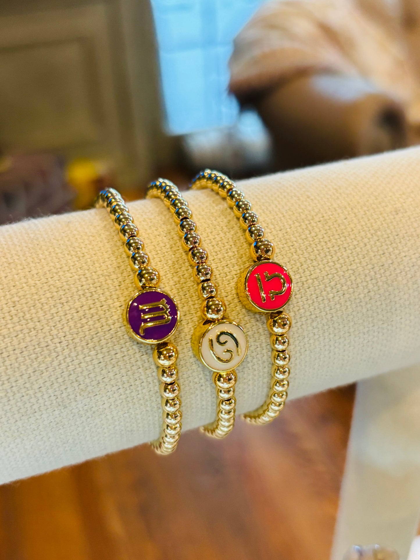 Golden Zodiac Bracelet