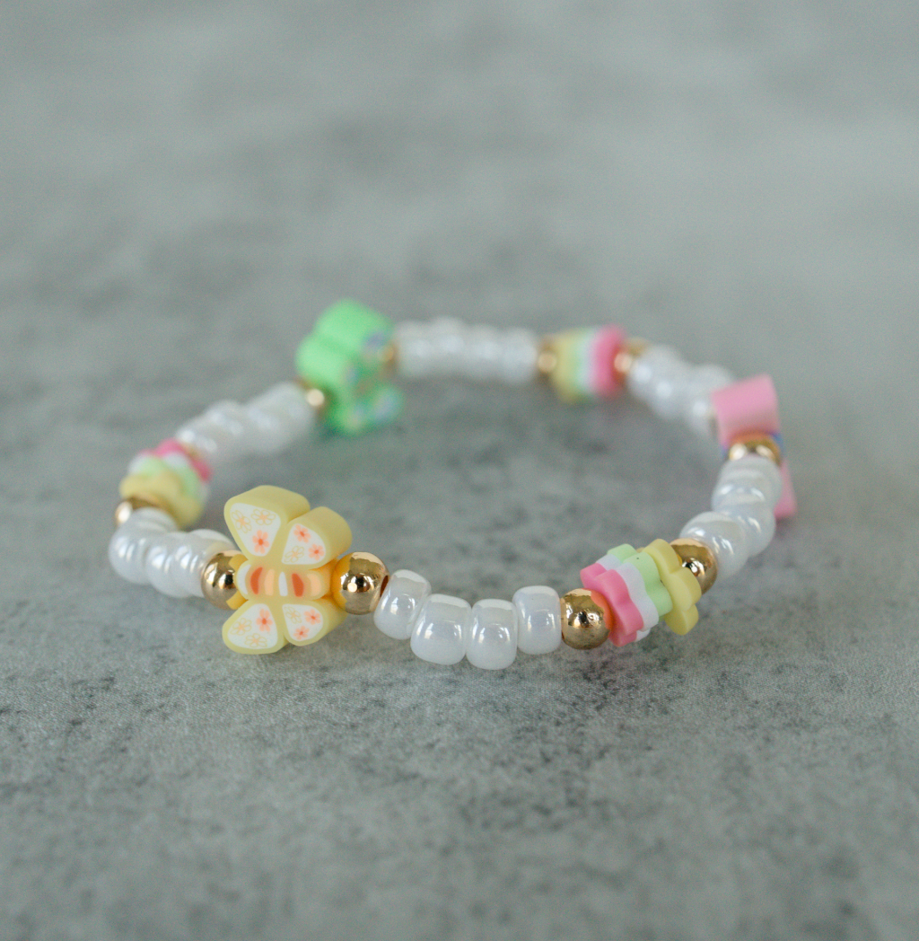 Blooming Butterfly Kids Bracelet