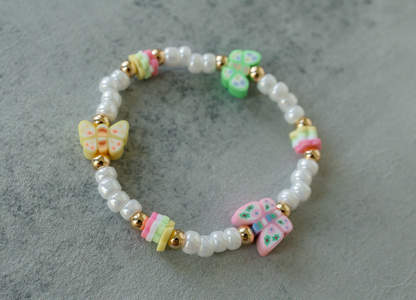 Blooming Butterfly Kids Bracelet