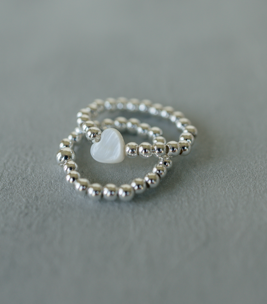 Heart of Silver Ring