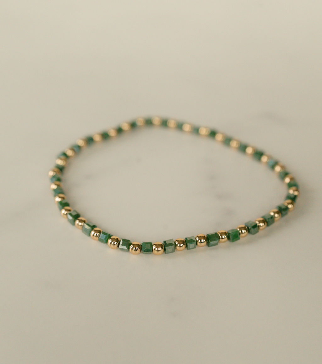 Emerald Elegance Bracelet