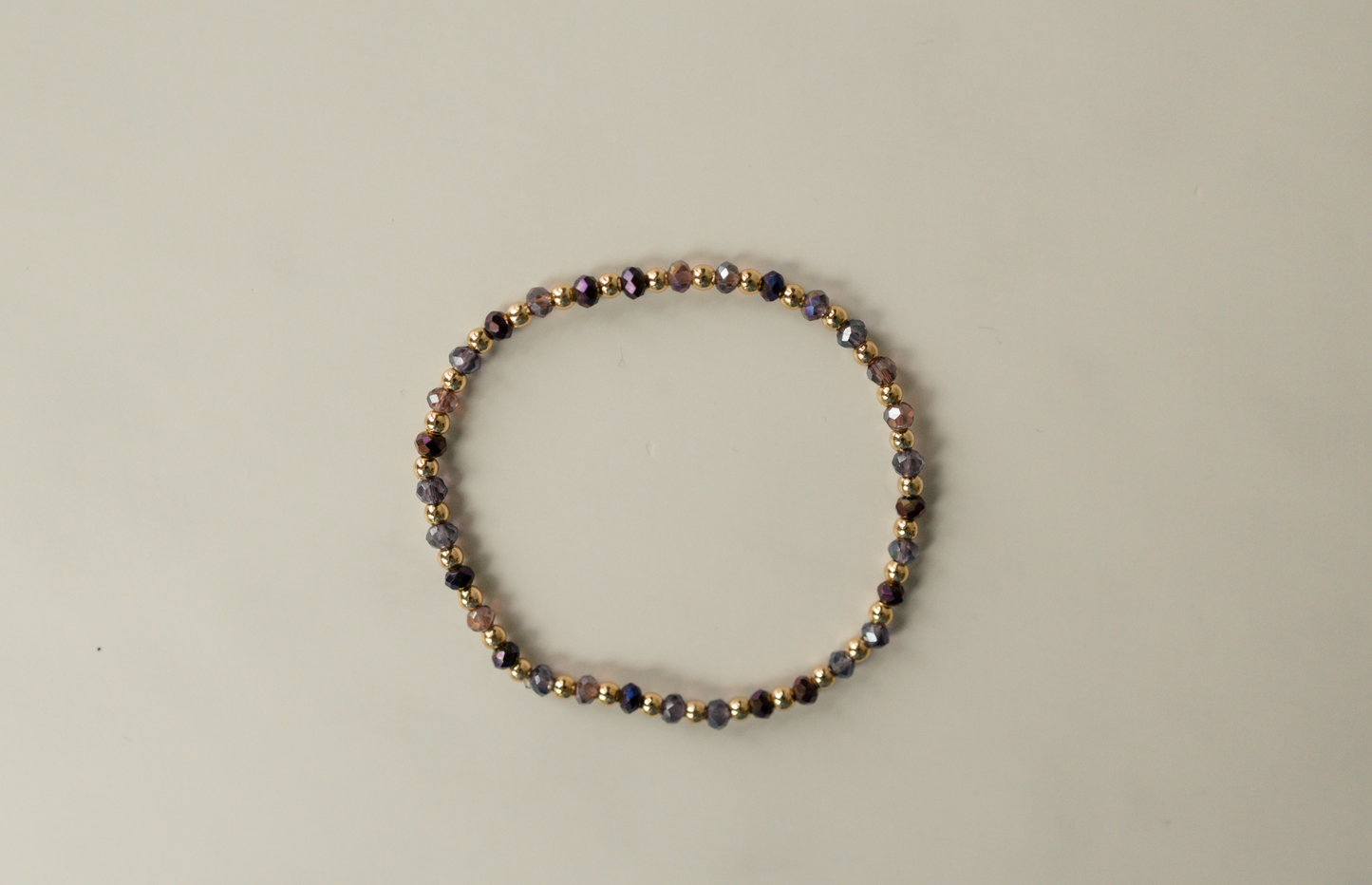 Purple Jeweled Bracelet