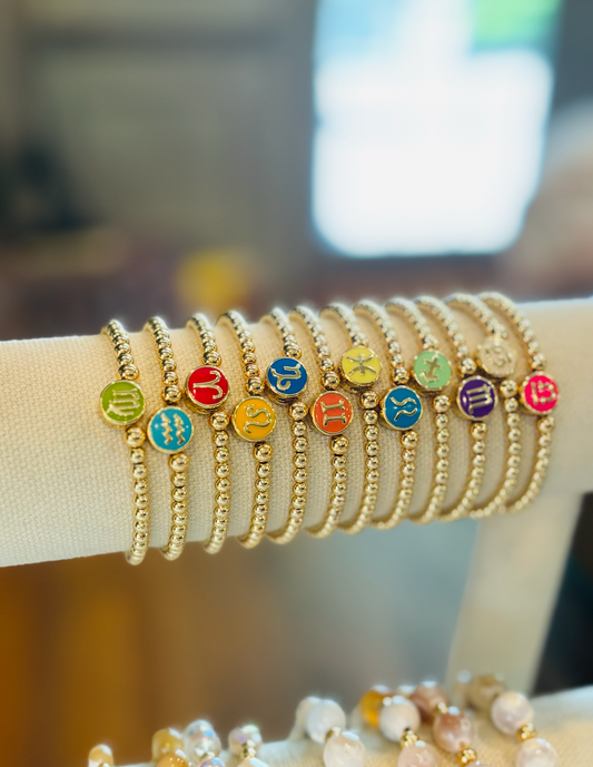 Golden Zodiac Bracelet