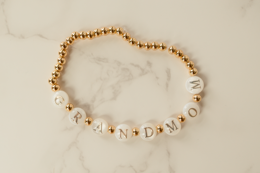 Gold Grandmom Bracelet