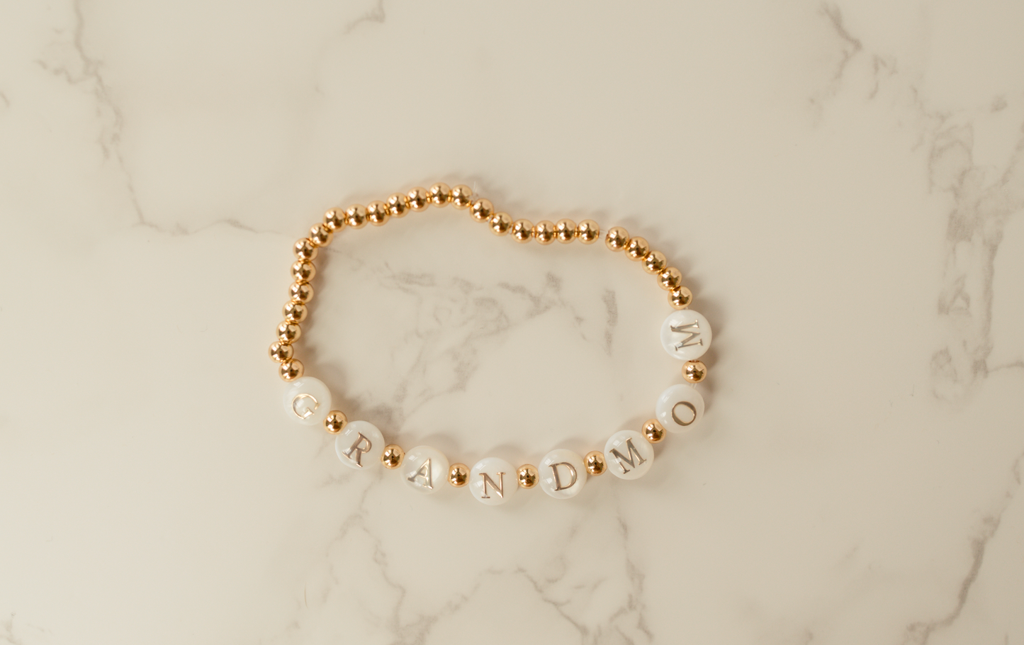 Gold Grandmom Bracelet