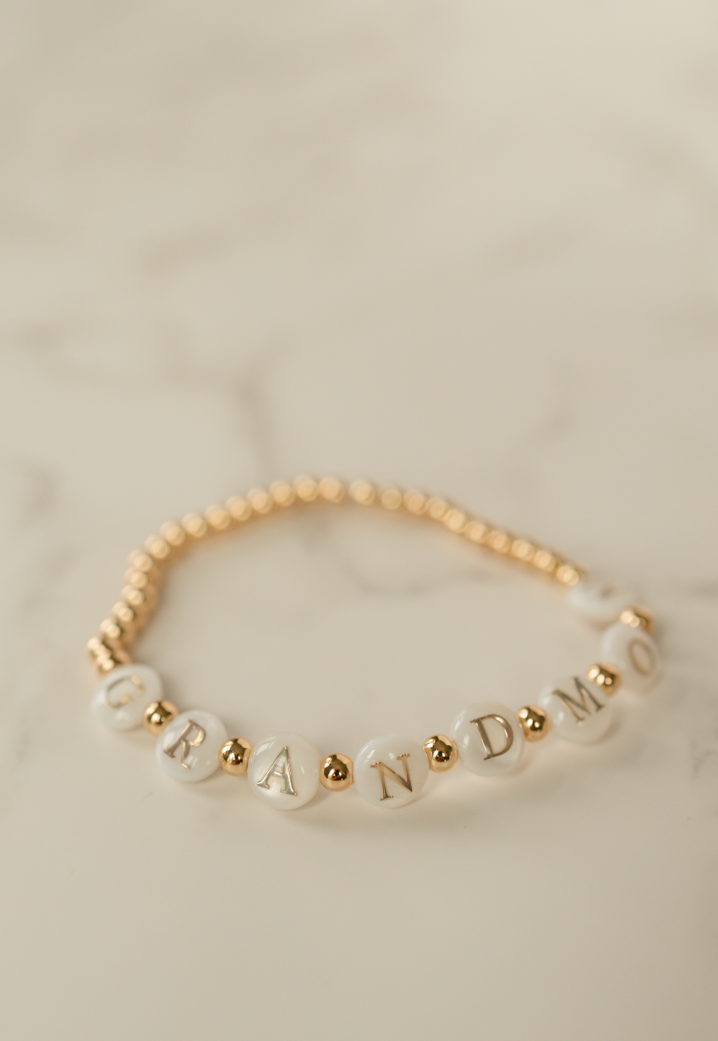 Gold Grandmom Bracelet