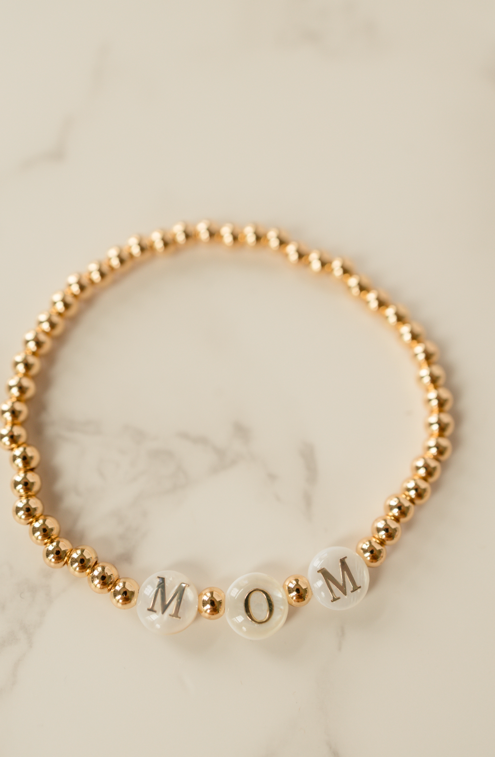 Gold Mom Bracelet